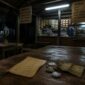 Suasana warung sederhana tempat transaksi togel kertas berlangsung